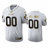 Customized Men's Nike Saints White Golden Edition 100th Season Vapor Untouchable Limited Jersey,baseball caps,new era cap wholesale,wholesale hats